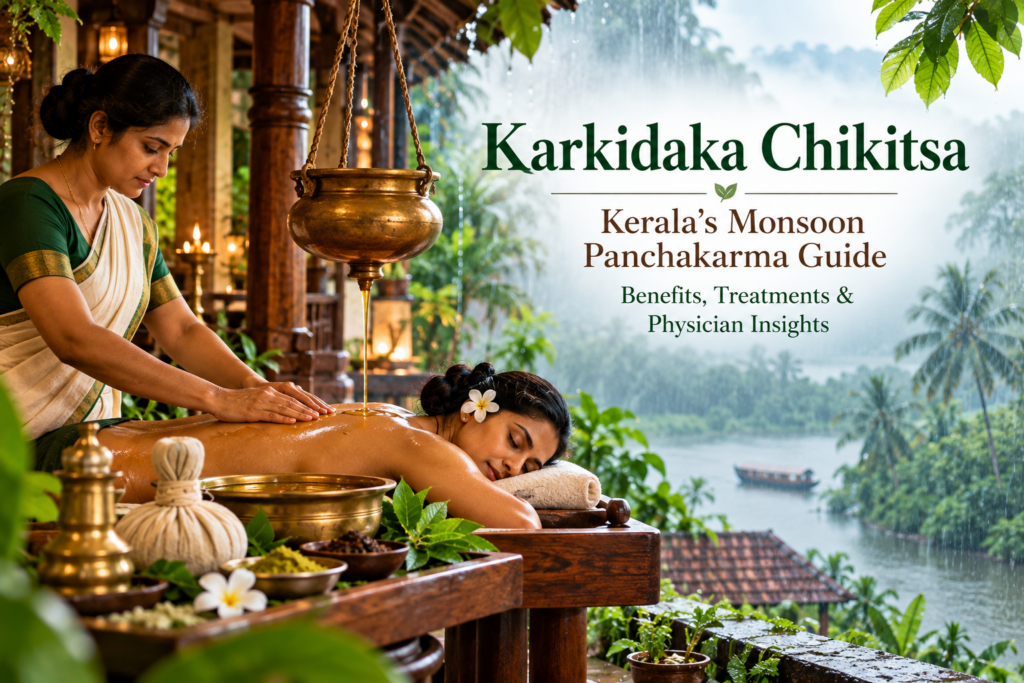 Karkidaka Chikitsa: Kerala’s Monsoon Panchakarma Guide | Treatments, Benefits & Physician Insights